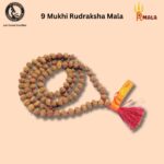 9 Mukhi Rudraksha Mala