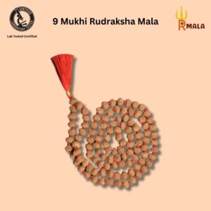 Nine Mukhi Rudraksha Mala